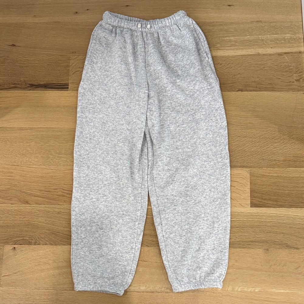 American Vintage Light Gray Womens Sweatpants